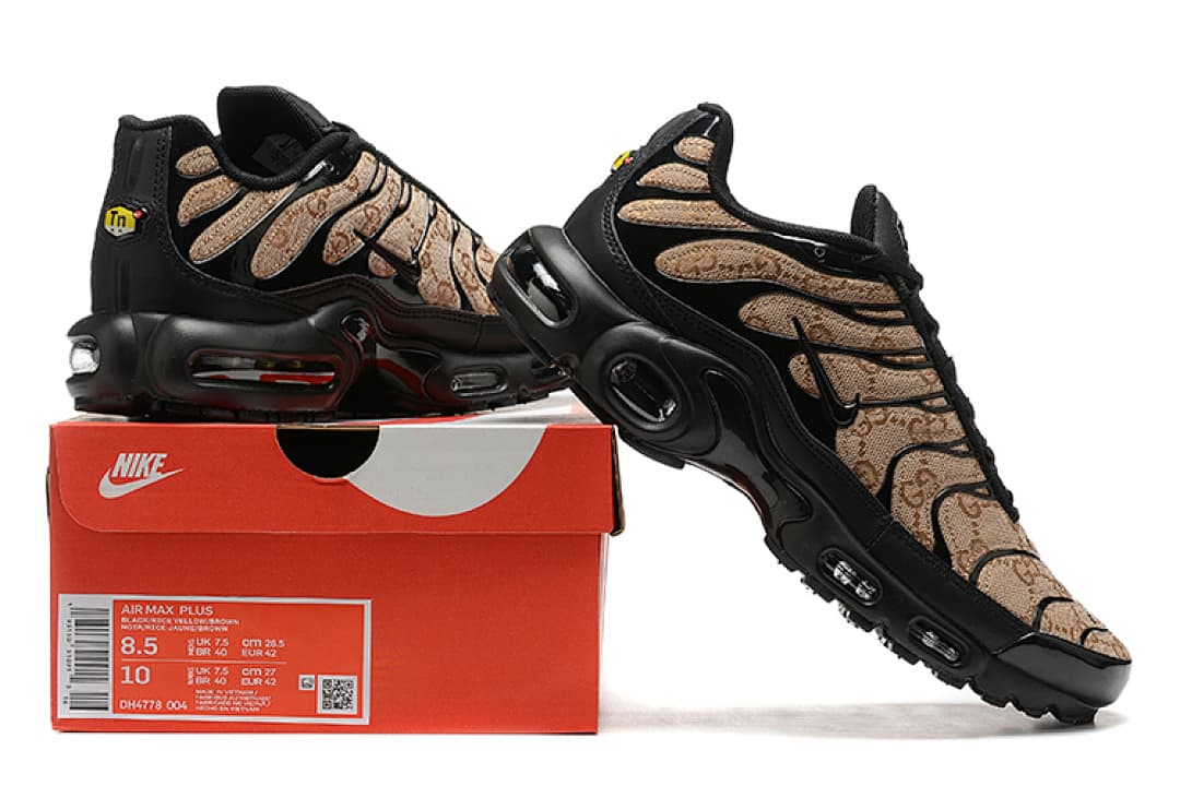 Nike Air Max TN — Preto e Bege foto 01