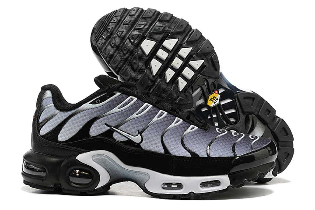Nike Air Max TN — Preto Cinzento Branco foto 02