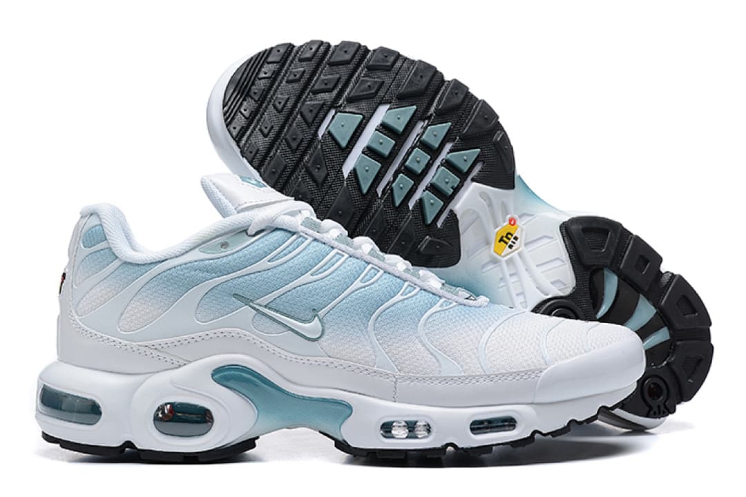 Nike Air Max TN — Branco Azul Rosa Claro foto 02
