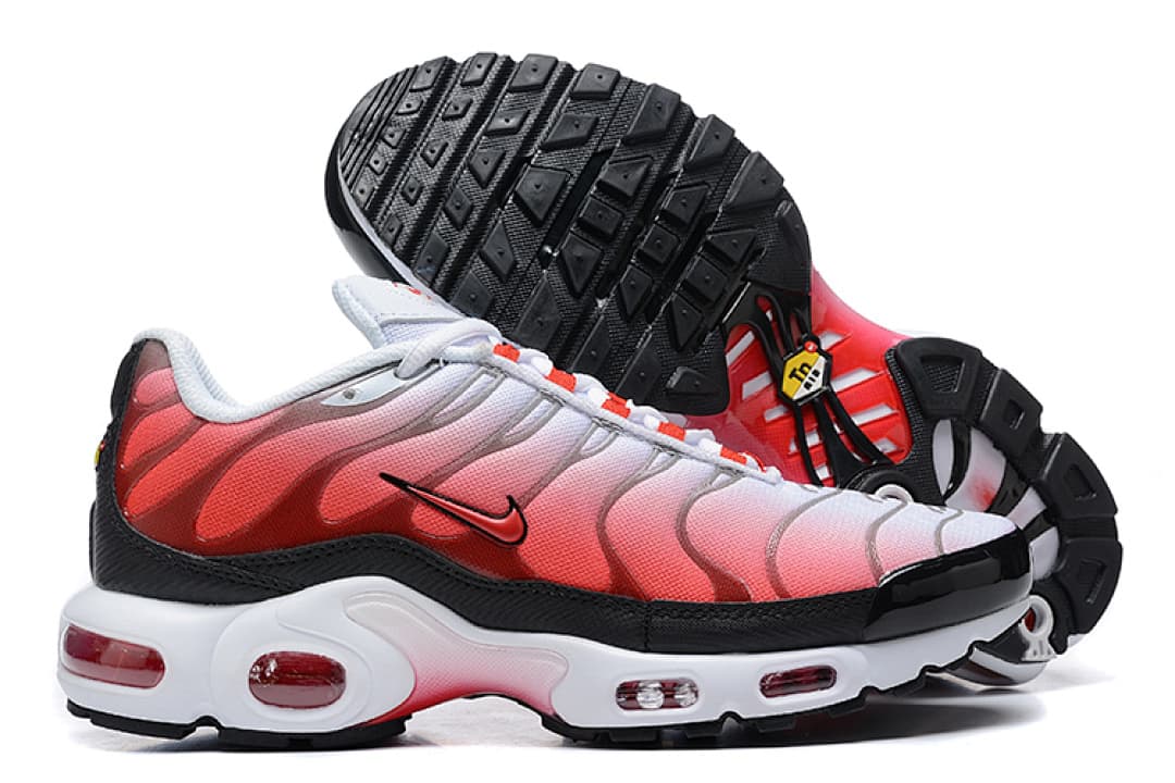 Nike Air Max TN — Branco Vermelho Preto Rosa foto 02