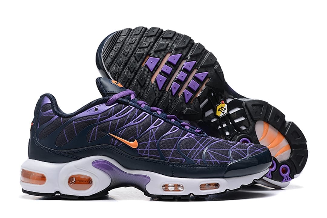 Nike Air Max TN — Azul-Marinho com Laranja e Púrpura foto 01