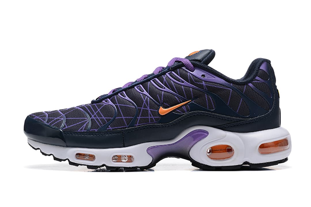 Nike Air Max TN — Azul-Marinho com Laranja e Púrpura foto 03