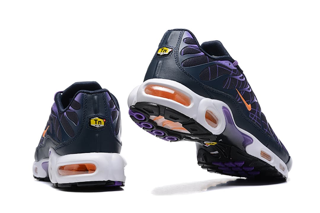 Nike Air Max TN — Azul-Marinho com Laranja e Púrpura foto 04