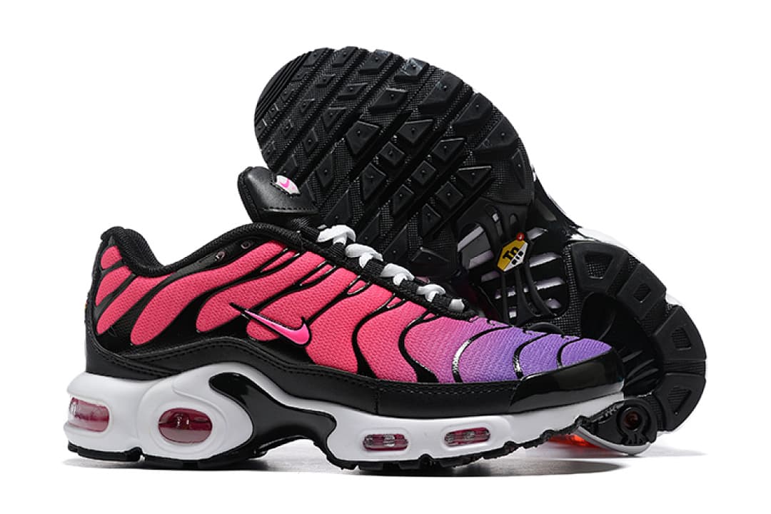 Nike Air Max TN — Preto com Cor-de-Rosa e Púrpura foto 02
