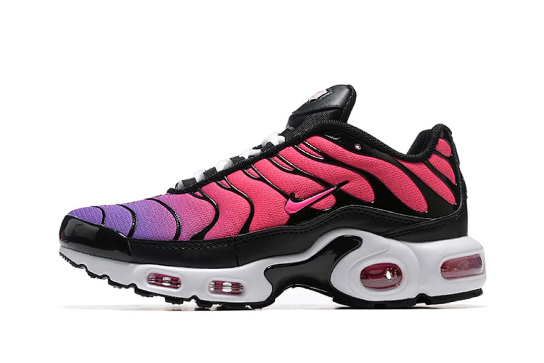 Nike Air Max TN — Preto com Cor-de-Rosa e Púrpura foto 03