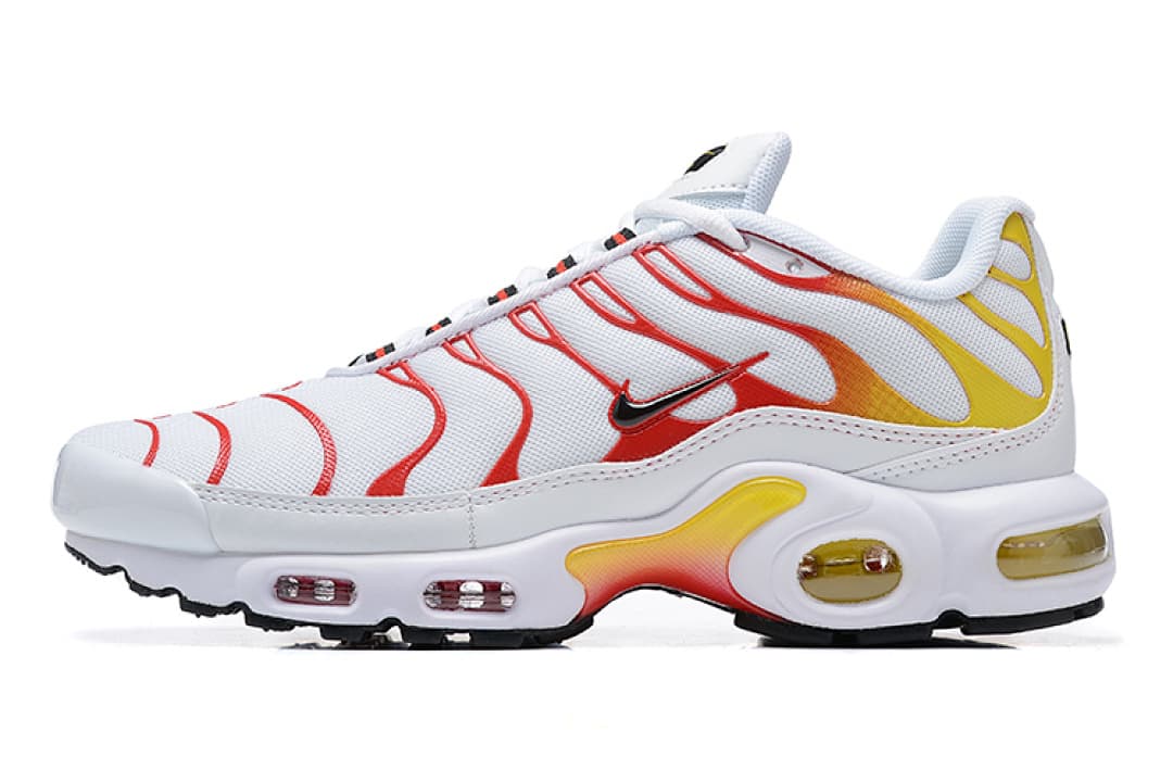 Nike Air Max TN — Branco com Vermelho e Amarelo foto 03