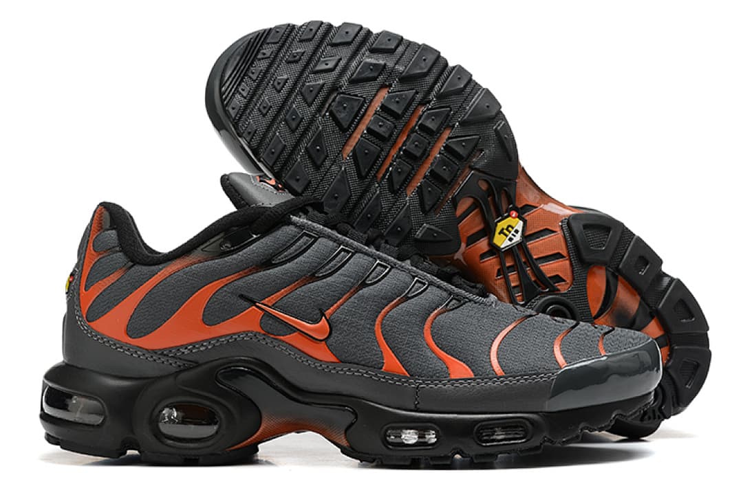 Nike Air Max TN — Cinzento com Laranja foto 02