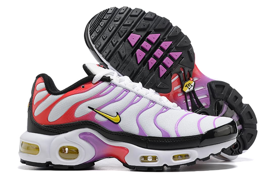 Nike Air Max TN — Branco com Cor-de-Rosa e Púrpura Pastel foto 02