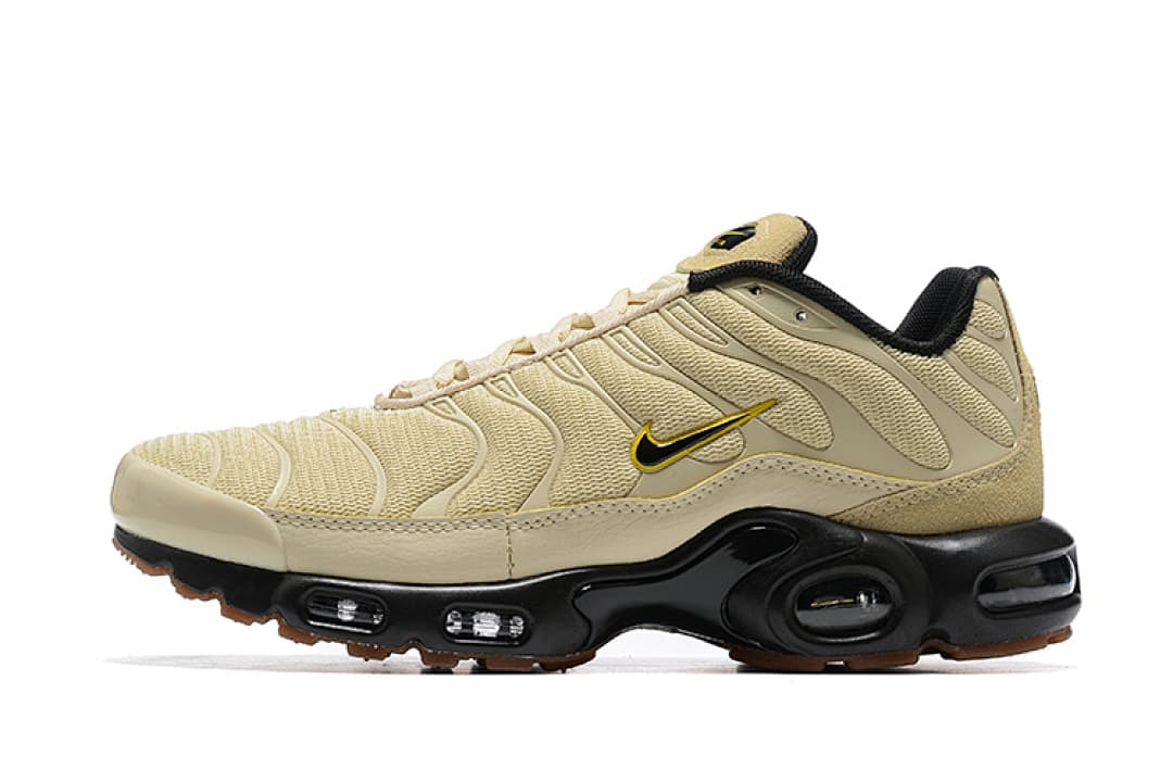 Nike Air Max TN — Bege com Dourado e Preto foto 03