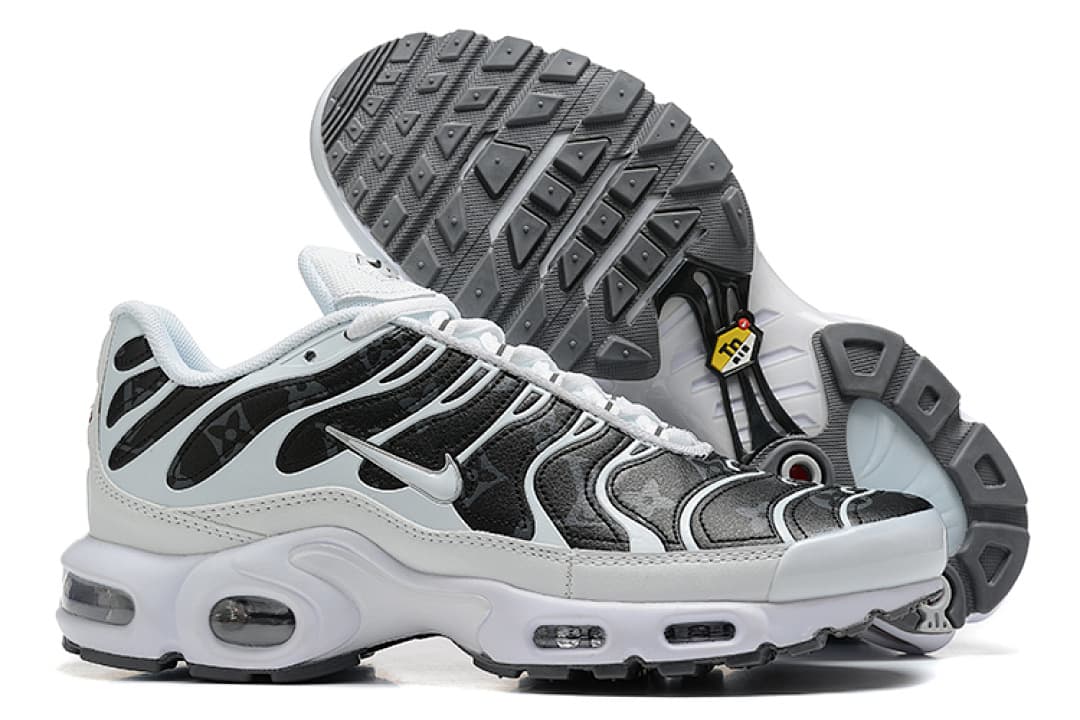 Nike Air Max Plus — Branco Rosa Preto foto 02