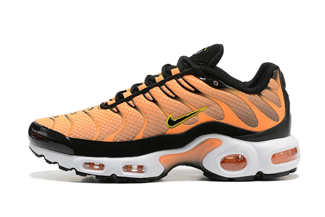 Nike Air Max Plus — Laranja Preto Branco foto 03