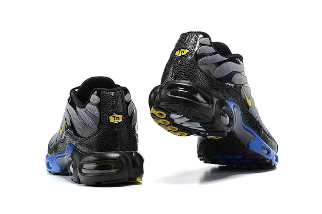 Nike Air Max Plus — Cinzento Preto Azul foto 04