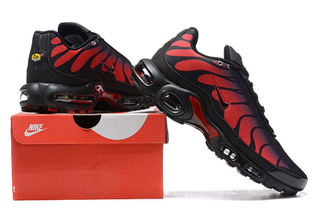 Nike Air Max TN — Vermelho Preto Branco foto 02