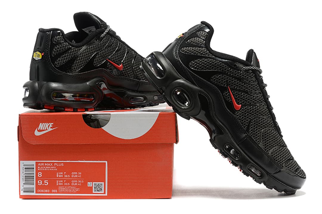 Nike Air Max Plus — Borgonha Castanho Preto foto 01