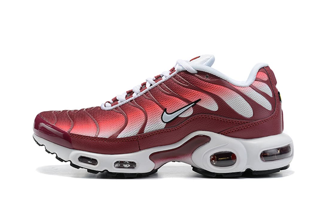 Nike Air Max TN — Bordô e Branco foto 03