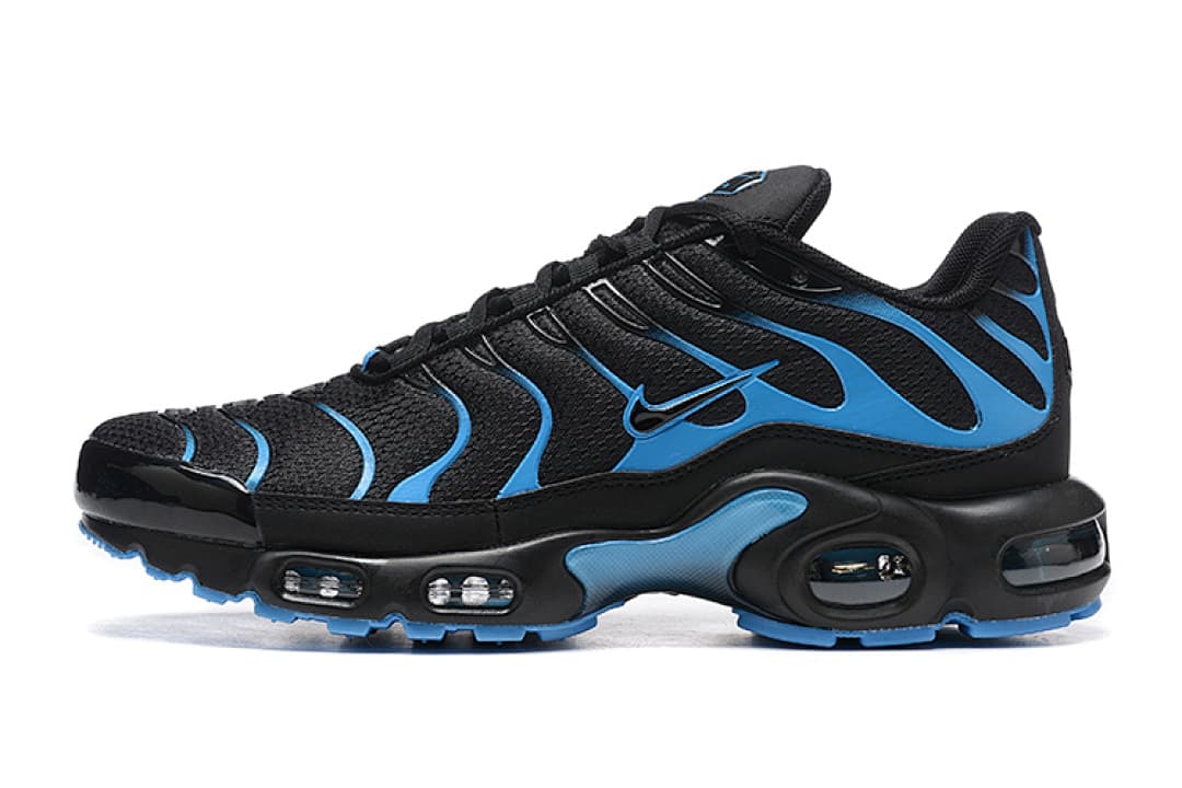 Nike Air Max TN — Preto Amarelo e Branco foto 03