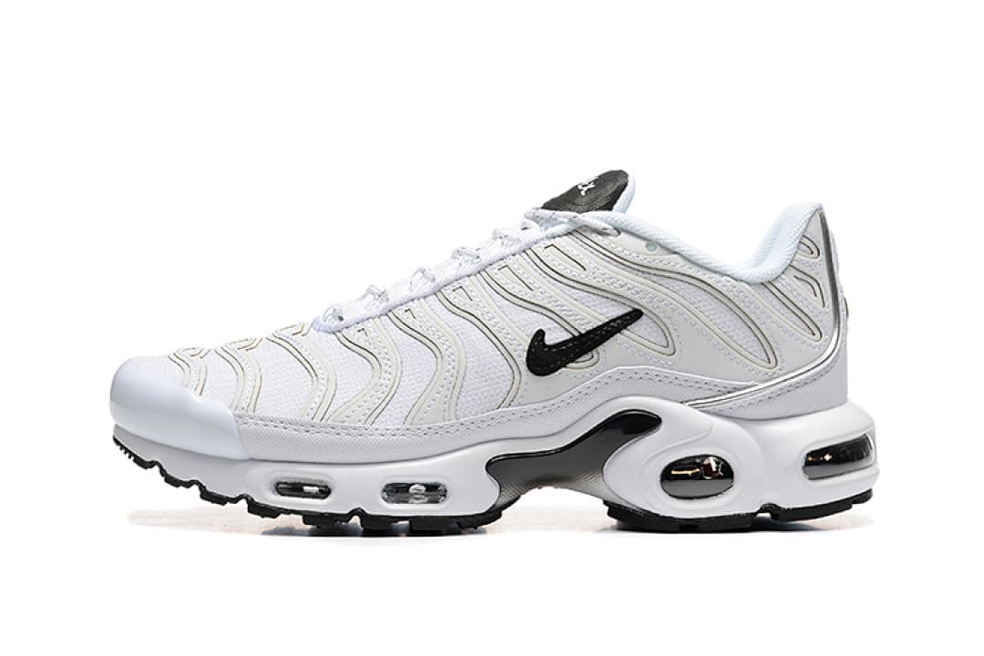 Nike Air Max TN — Branco Cinzento e Preto foto 01