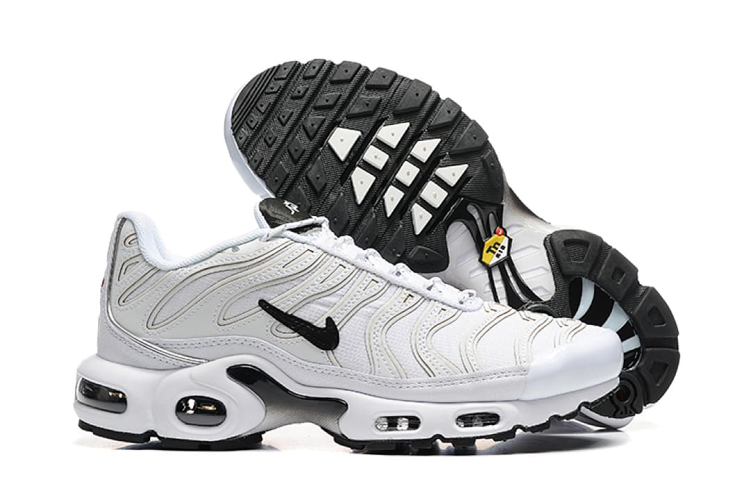 Nike Air Max TN — Branco Cinzento e Preto foto 02