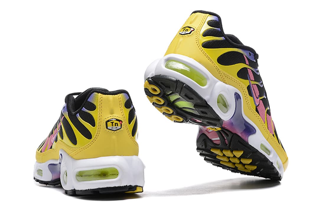 Nike Air Max TN — Amarelo/Preto/Roxo foto 04