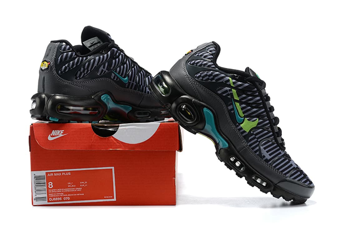 Nike Air Max TN — Preto/Turquesa/Cal foto 01