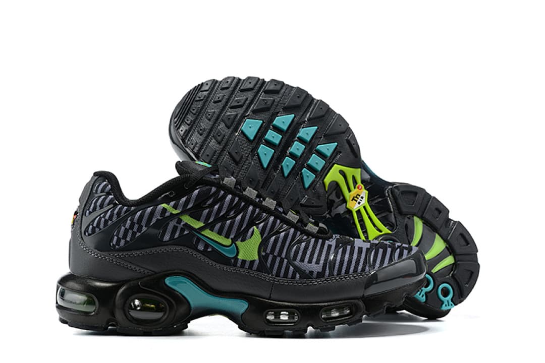 Nike Air Max TN — Preto/Turquesa/Cal foto 03