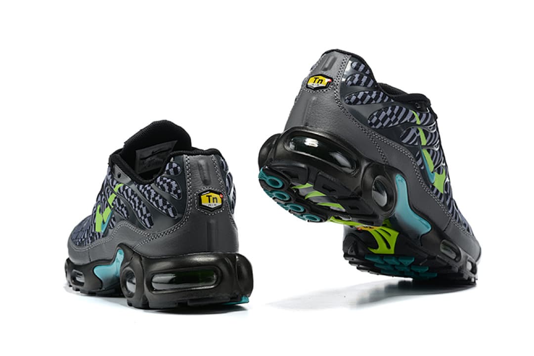 Nike Air Max TN — Preto/Turquesa/Cal foto 04