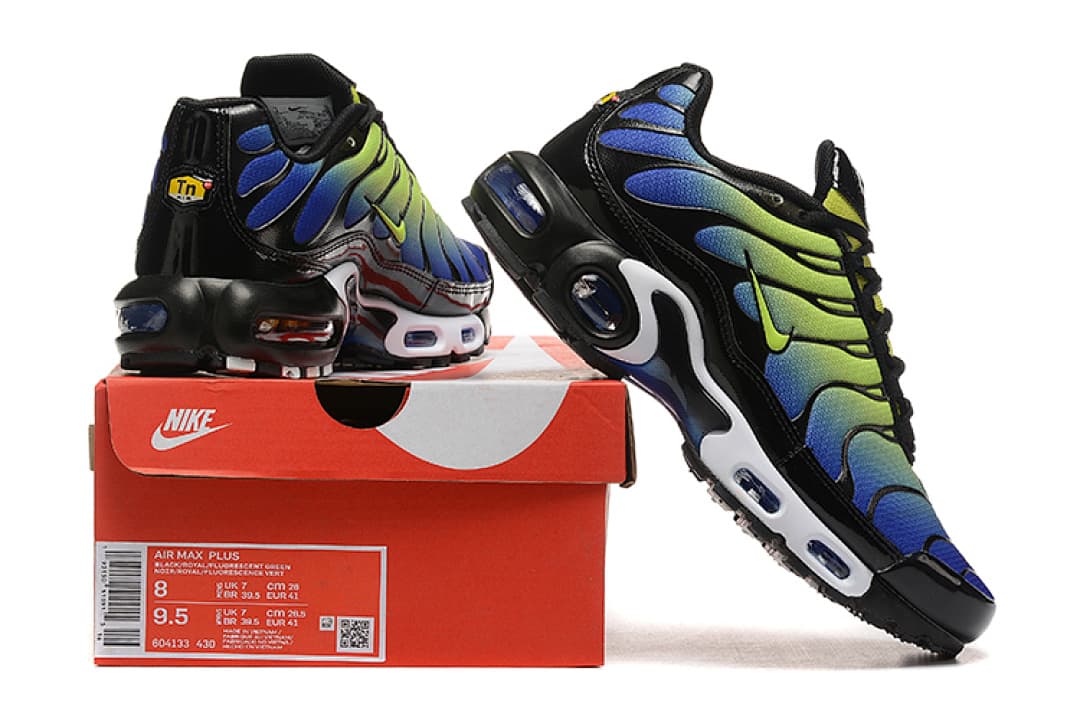 Nike Air Max TN — Preto/Azul/Cal foto 01