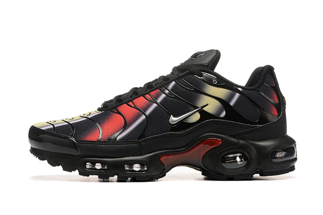 Nike Air Max TN — Preto/Vermelho/Dourado foto 03