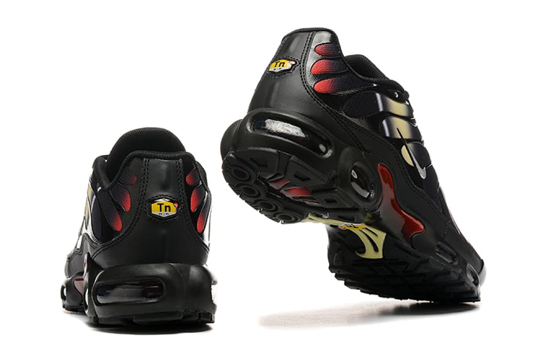 Nike Air Max TN — Preto/Vermelho/Dourado foto 04