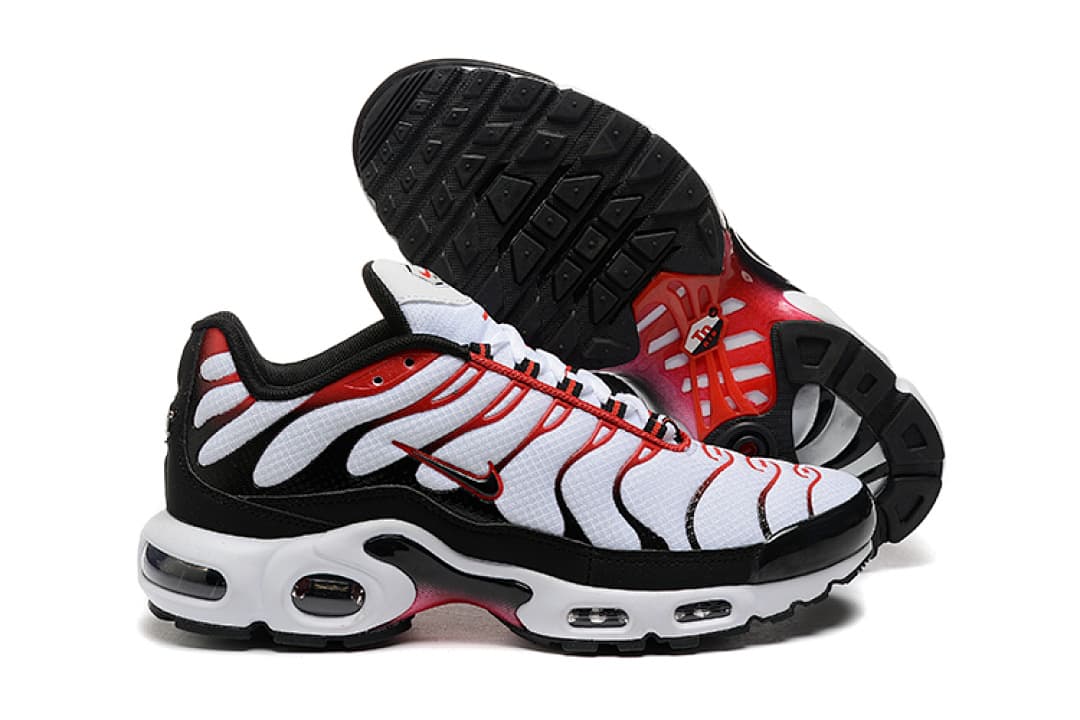 Nike Air Max TN — Preto/Vermelho/Dourado Metalizado foto 02