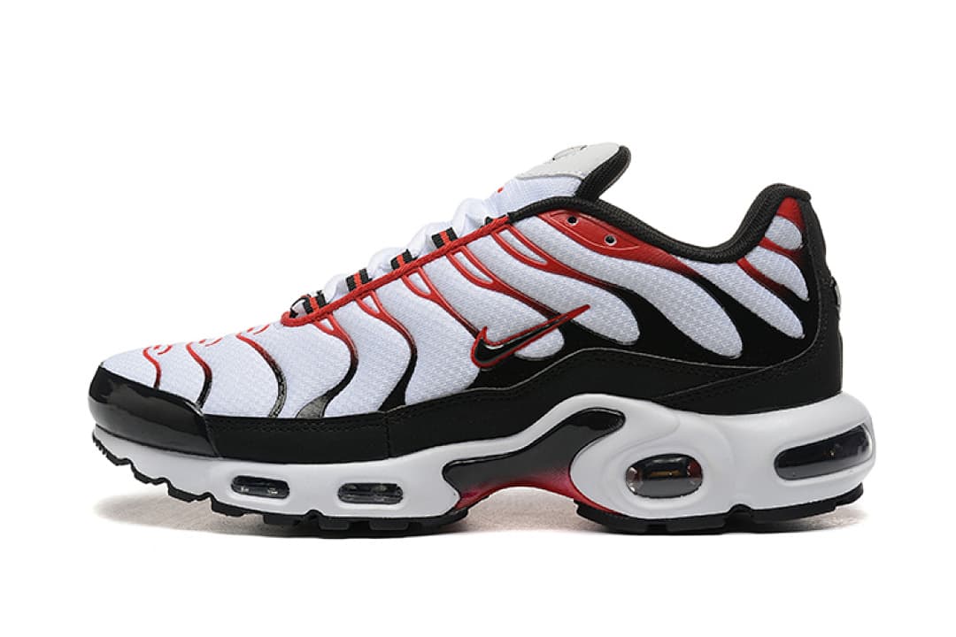Nike Air Max TN — Preto/Vermelho/Dourado Metalizado foto 03