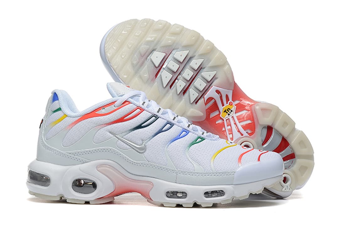 Nike Air Max TN — Branco/Multicolor foto 01