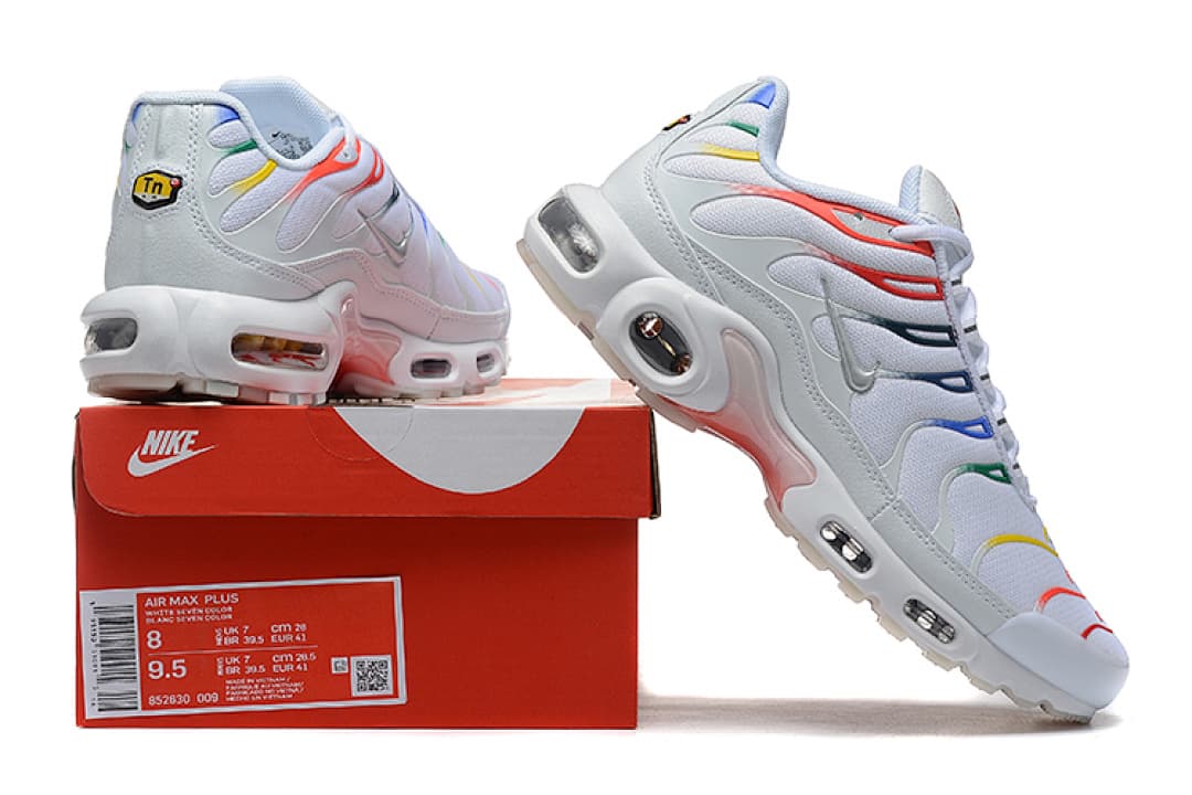 Nike Air Max TN — Branco/Multicolor foto 04