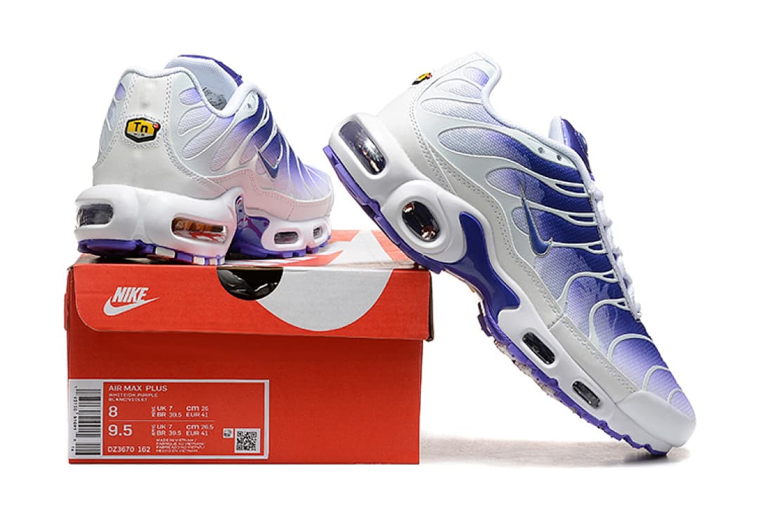 Nike Air Max TN — Branco/Azul foto 02