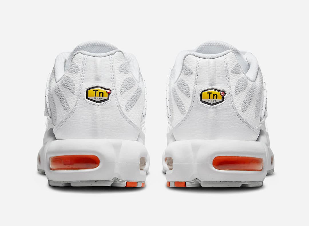 Nike Air Max TN — Branco Laranja foto 01