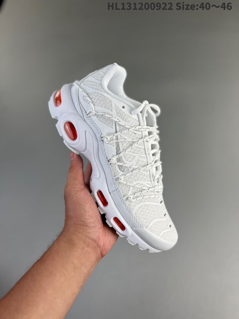 Nike Air Max TN — Branco Laranja foto 02