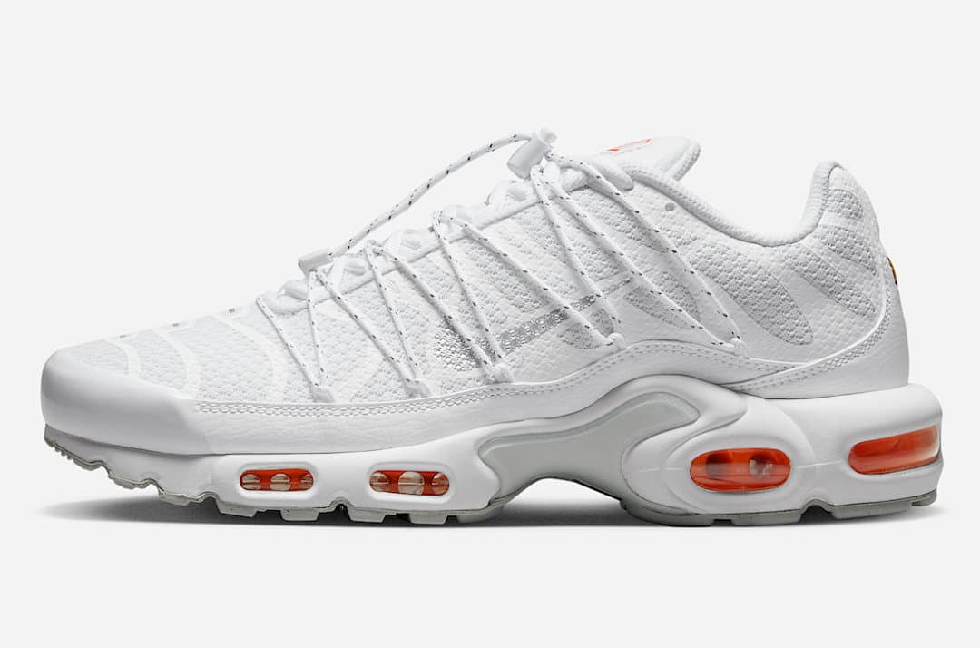 Nike Air Max TN — Branco Laranja foto 03