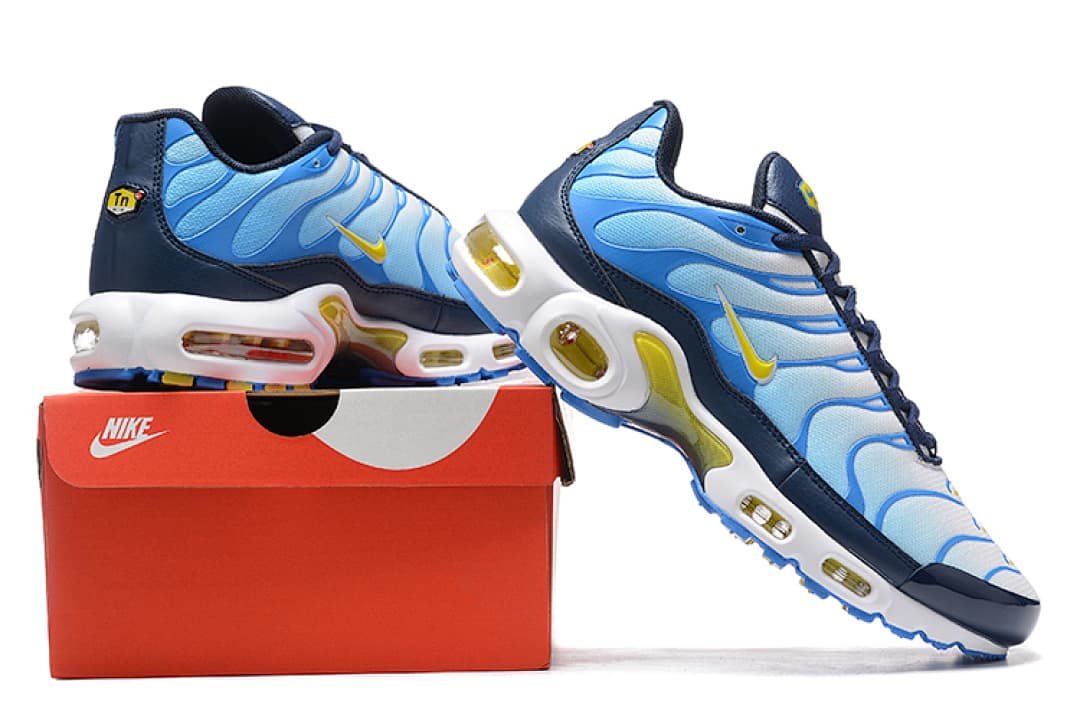 Nike Air Max TN — Azul Marinho Dourado foto 02