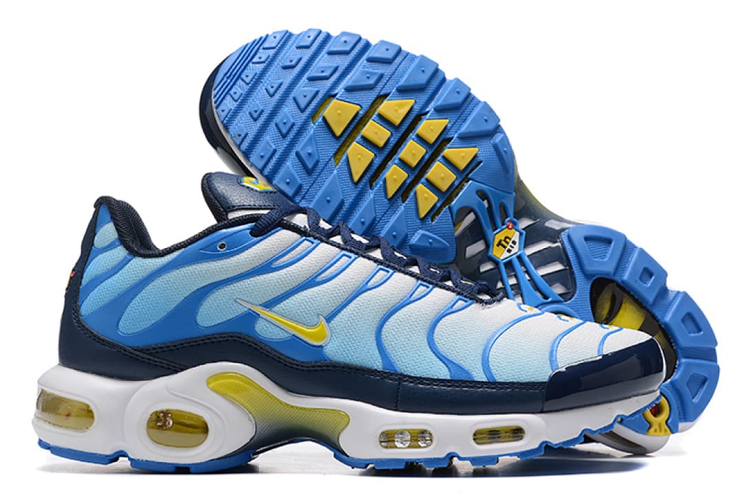 Nike Air Max TN — Azul Marinho Dourado foto 03