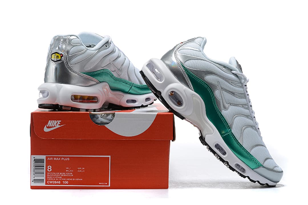 Nike Air Max TN — Cinzento Verde foto 02