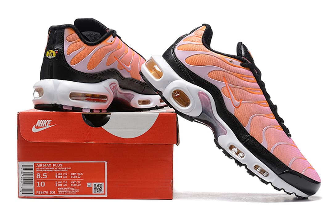 Nike Air Max TN — Laranja Preto foto 01