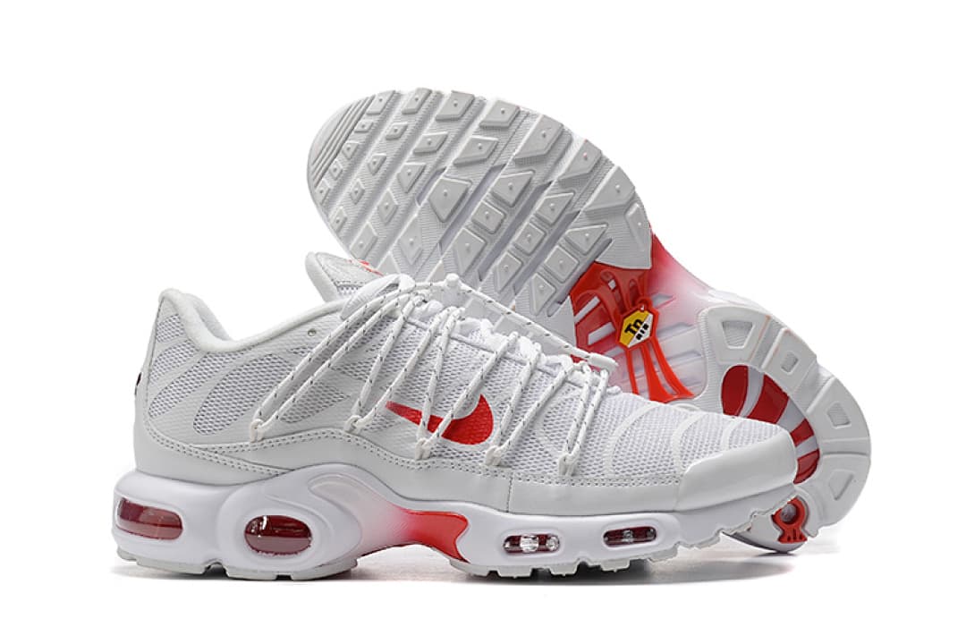 Nike Air Max TN — Branco Vermelho foto 02