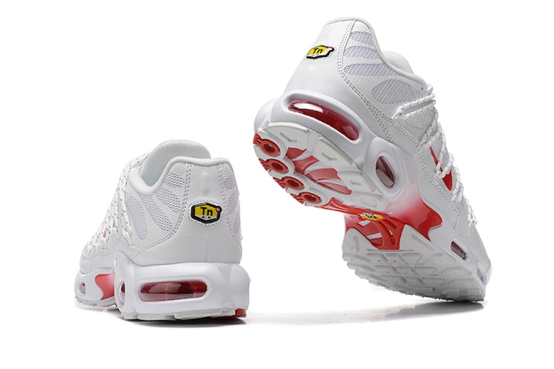 Nike Air Max TN — Branco Vermelho foto 04