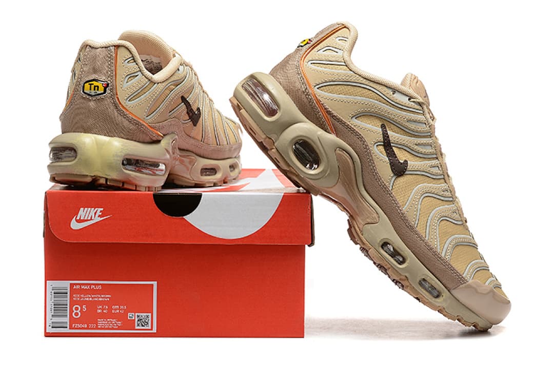 Nike Air Max TN — Bege Laranja foto 01