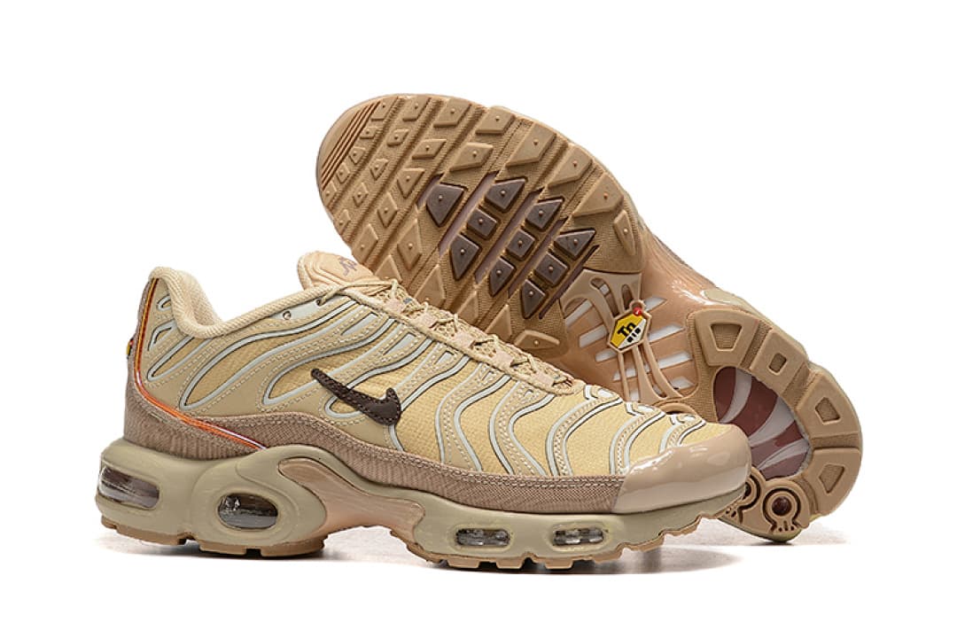 Nike Air Max TN — Bege Laranja foto 02