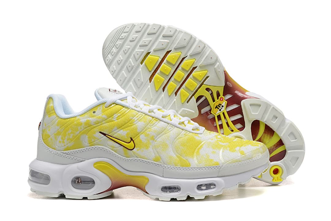 Nike Air Max TN — Branco Amarelo foto 02