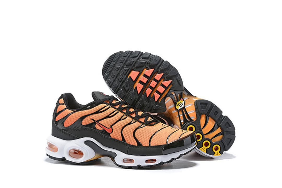 Nike Air Max TN — Laranja Preto Intenso foto 01