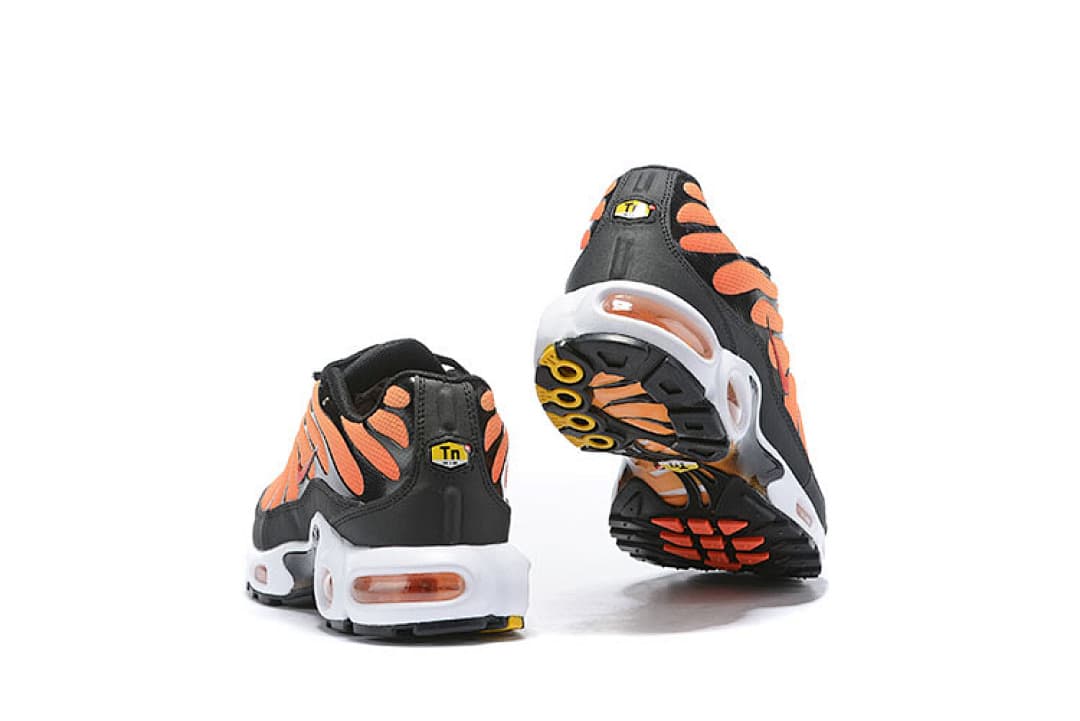 Nike Air Max TN — Laranja Preto Intenso foto 02