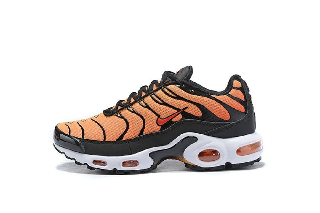 Nike Air Max TN — Laranja Preto Intenso foto 04