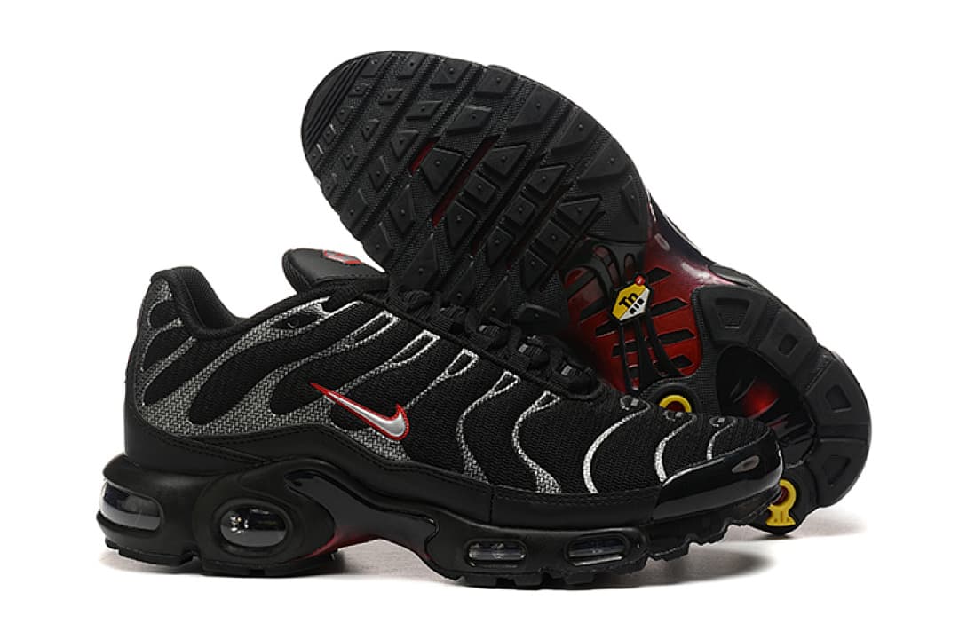 Nike Air Max TN — Preto com Cinza e Vermelho foto 02